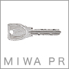 MIWA(美和ロック) PRシリンダーU9のディンプルキータイプ