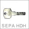 SEPA HDH(HDS)シリンダーディンプル最安価シリンダー
